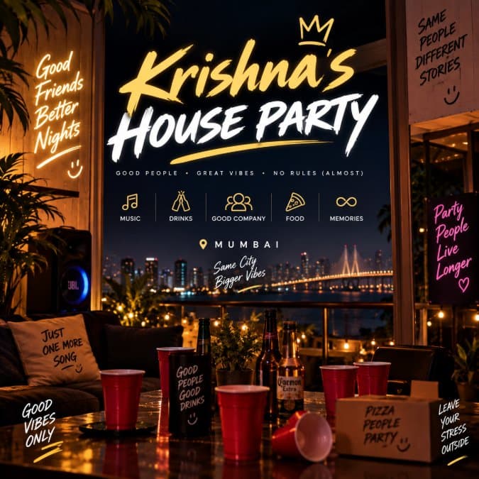 Krishna's House Party
